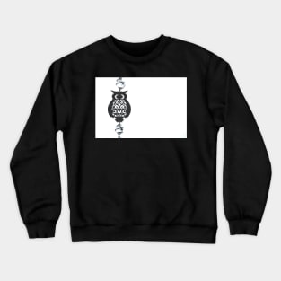 My Owl, nigth bird illustration, animal print Crewneck Sweatshirt